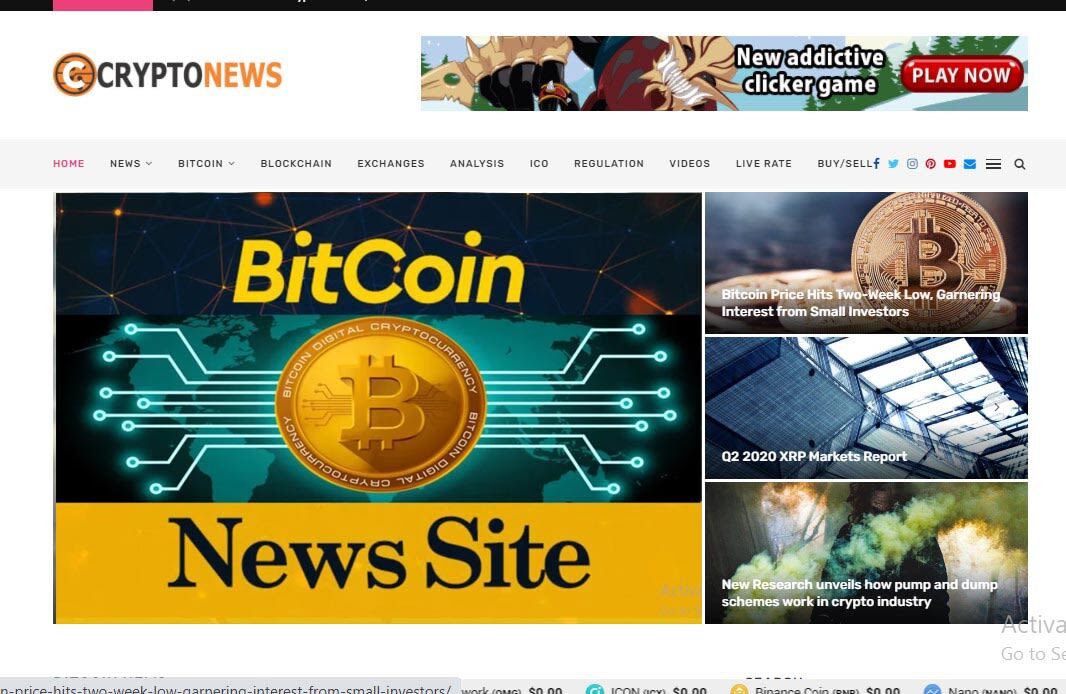 Earn $2000-3000 Per Month with 100% Automated Crypto & Bit coins live news site