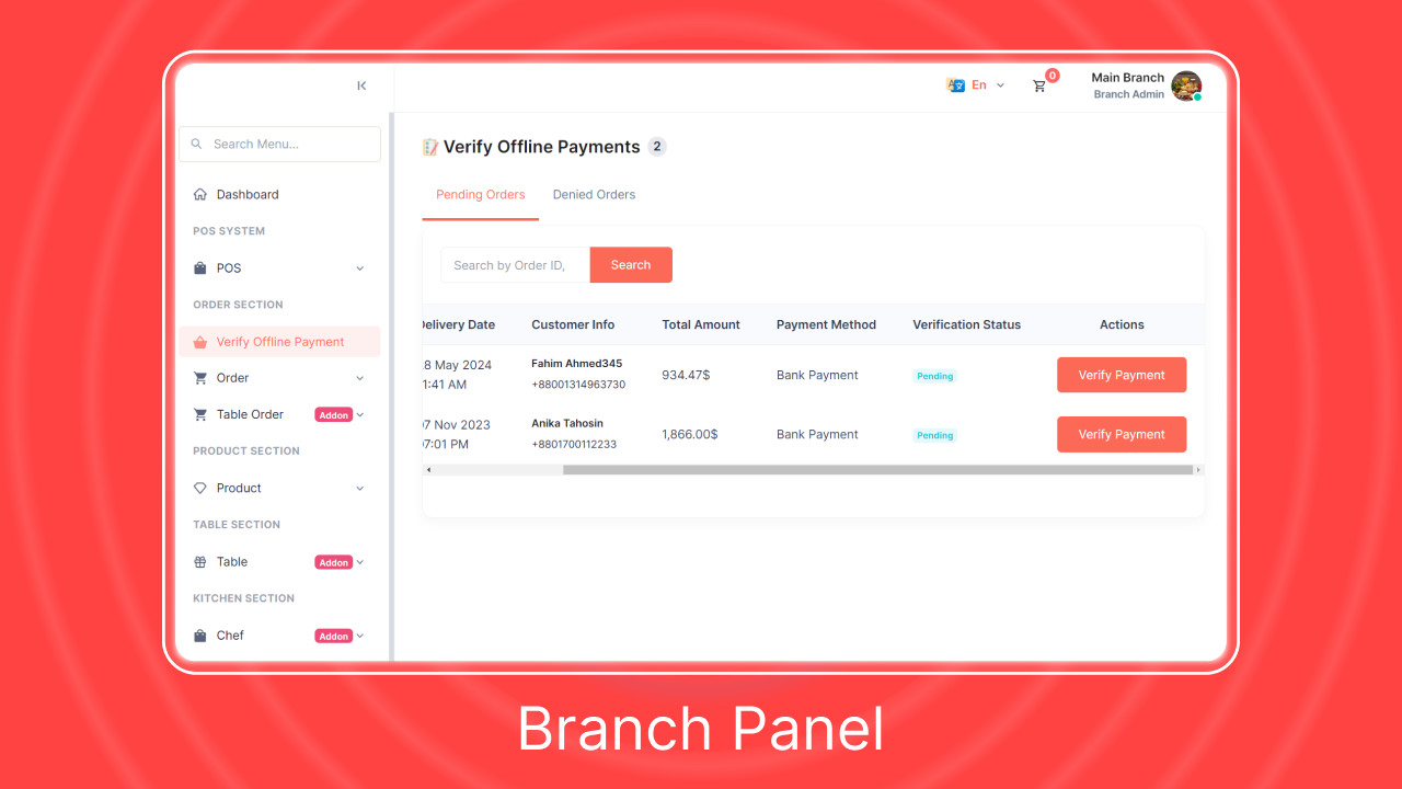 YumGo Multi-Branch Food Delivery Flutter App | Laravel Admin Panel + Website