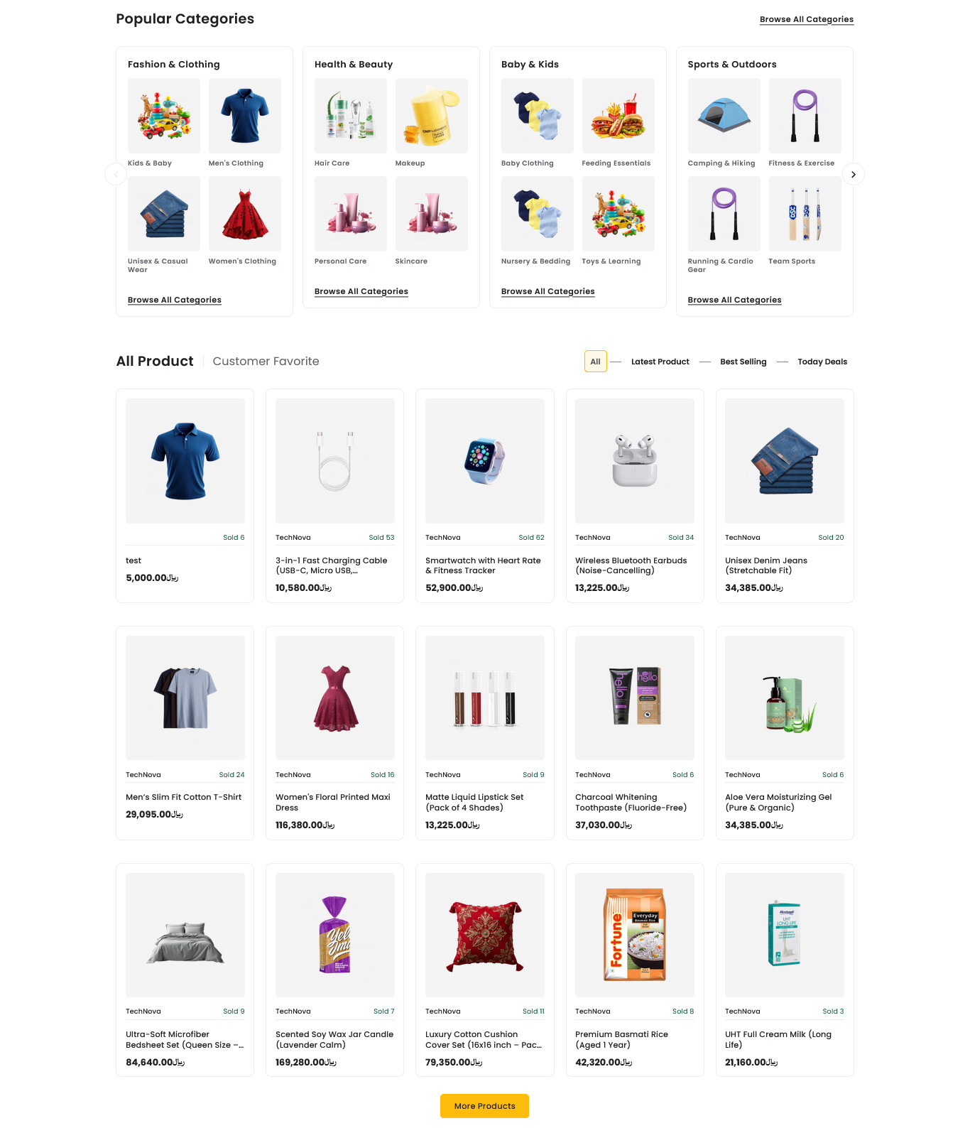 Marketify eCommerce CMS | Single & Multi-Vendor PWA Marketplace | Laravel Vue