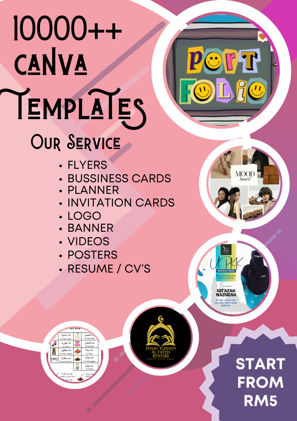 Premium Quality, Design Service With Canva