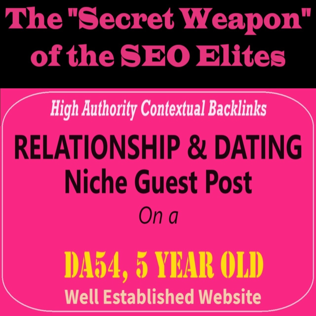 Premium SEO Guest Post on my DA40+ Relationship & Dating Blog + Dofollow Link