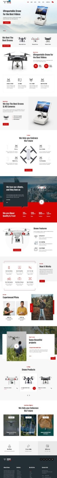 DRONE OPERATOR / SELLER – Website for sale (For the self employed)