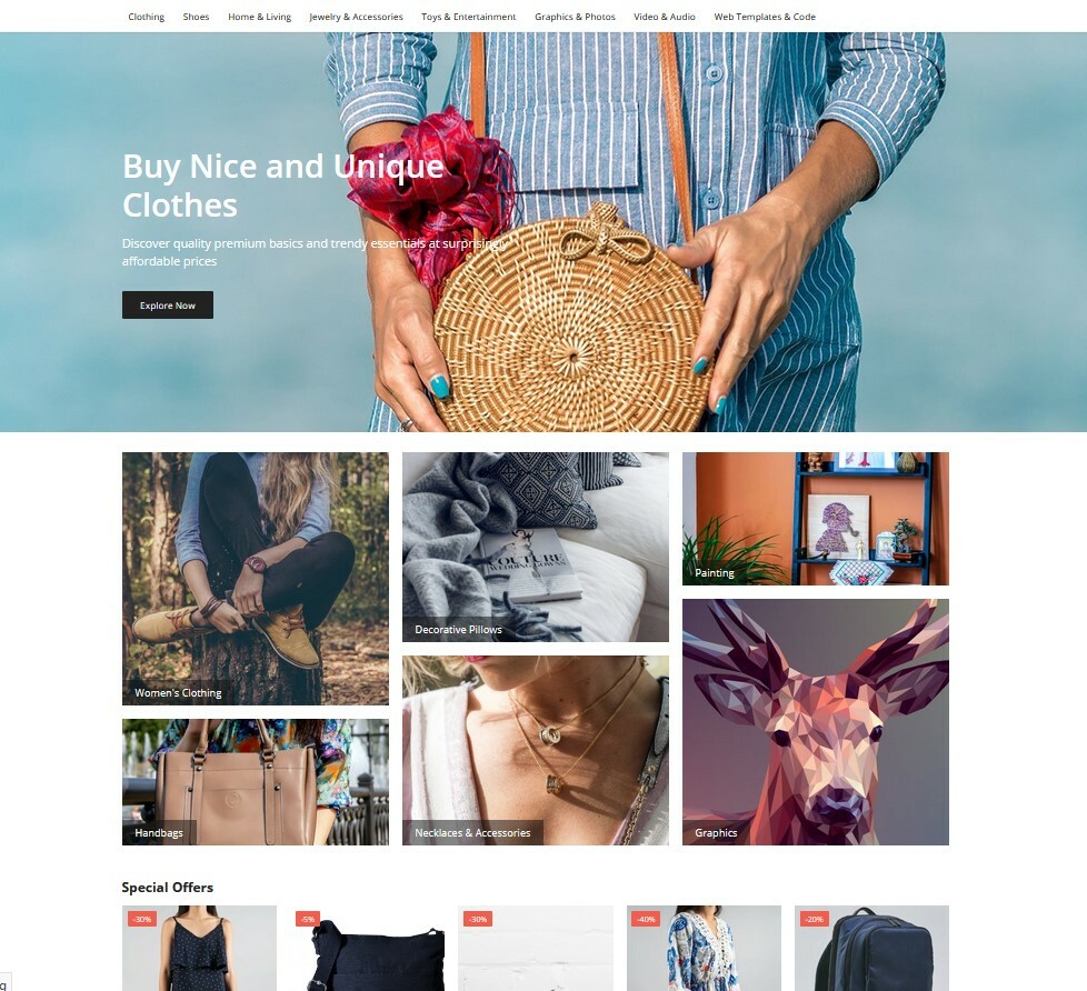 Marketplace & Classified Ads Website + Free Hosting + Installation