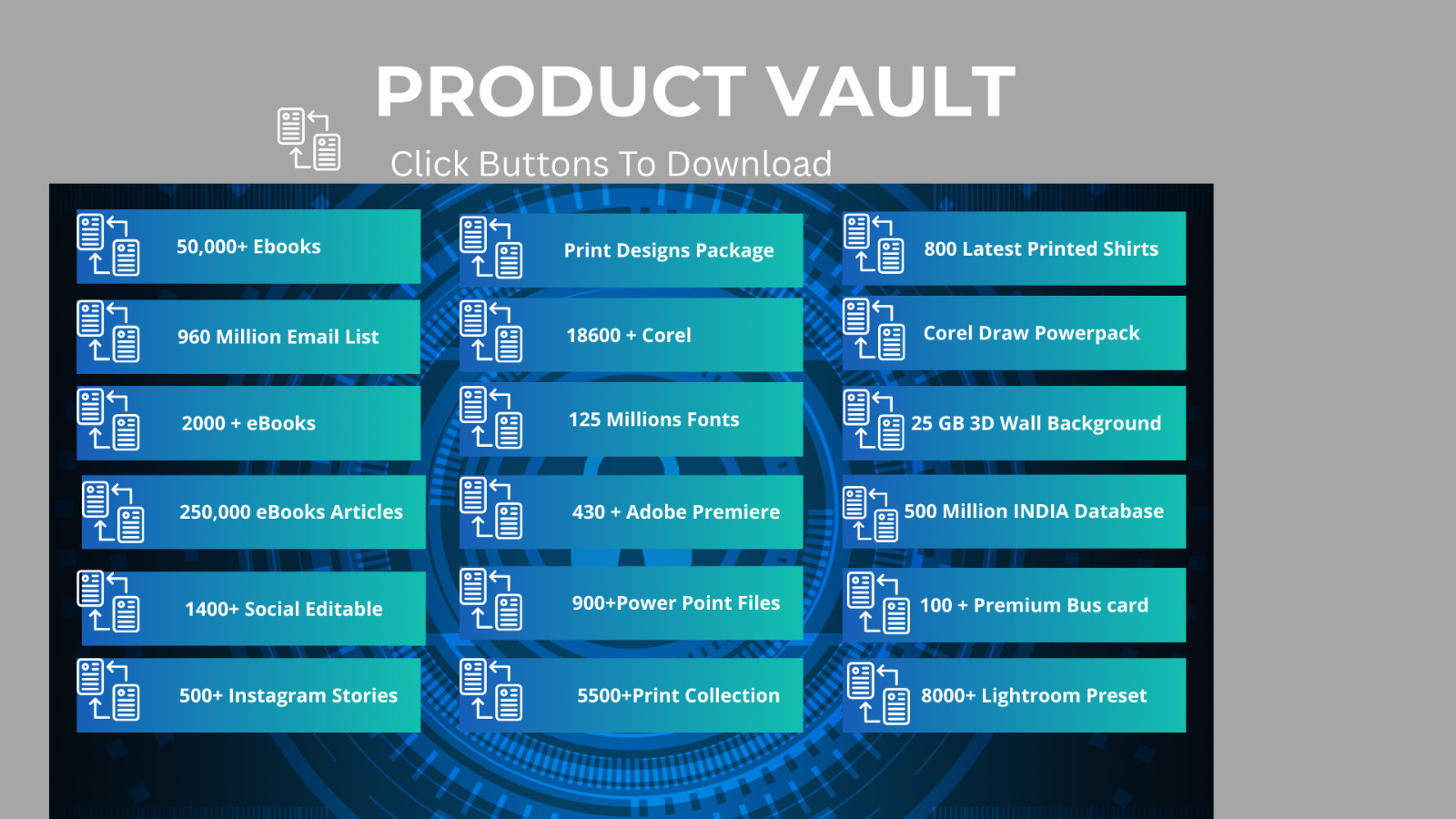 🌟 Million Digital Products PLR Mega Bundle – Unlock Your Digital Fortune⭐