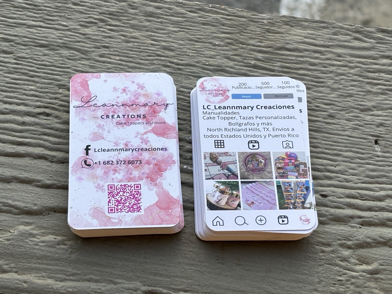 Plantillas De Targetas De Negocio En Formato De Instagram