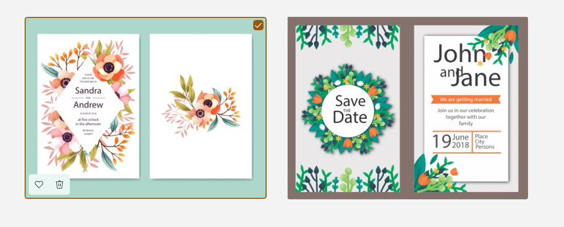 Wedding Invitation Templates 1300 High Quality Vector & jpg Fully Editable