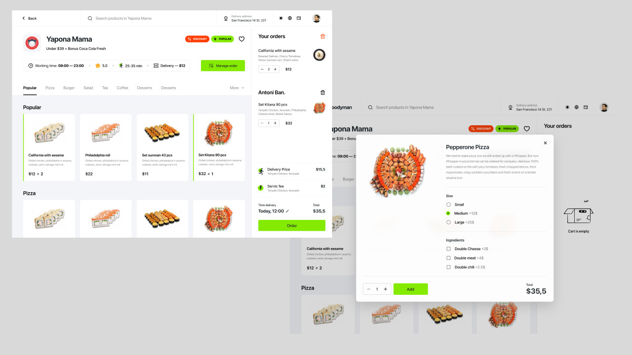 Foodigo Multi-Vendor Flutter Food Delivery Marketplace | Android, iOS, & Website