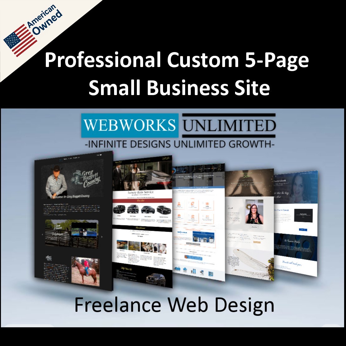 WordPress Website Design Service- Professional Custom 5-Page Small Business Site