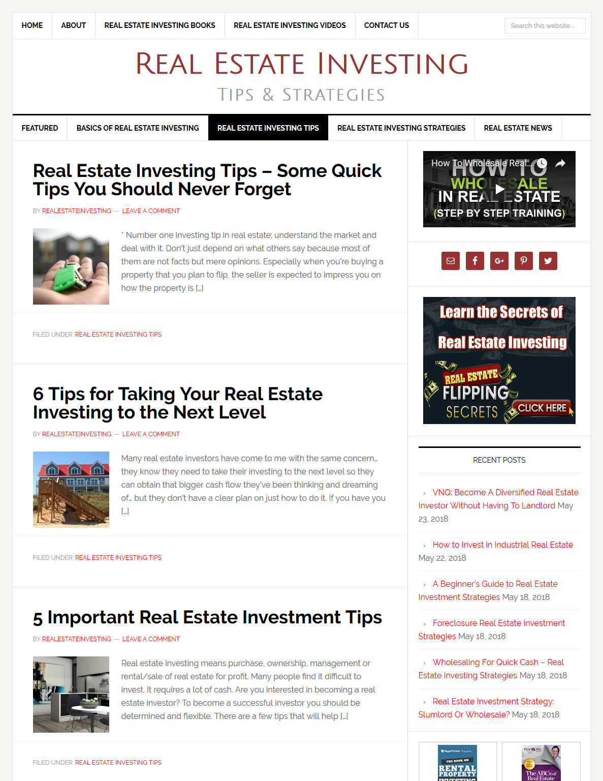 * REAL ESTATE INVESTING * affiliate website business for sale AUTOMATIC CONTENT!