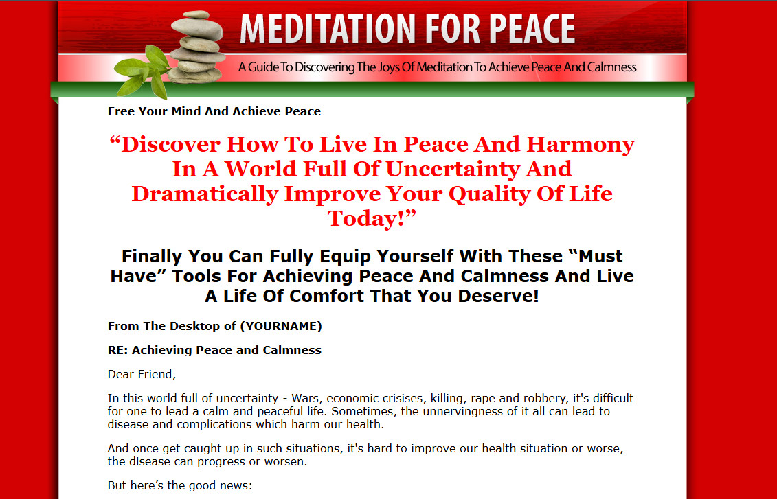 Meditation eBooks , Guides, Website Pages & Courses Bundle w/MRR License