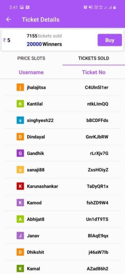 Lottera – Digital Contest Android App | PHP Source With Admin Panel