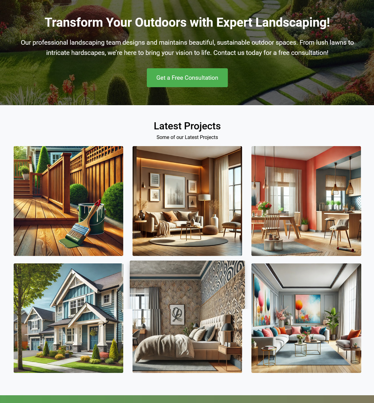 Landscaping Services Business Website | Ready-to-Use Professional Platform