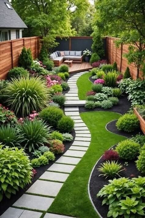 Garden and landscaping ideas, garden pathways, inviting and stylish, trending