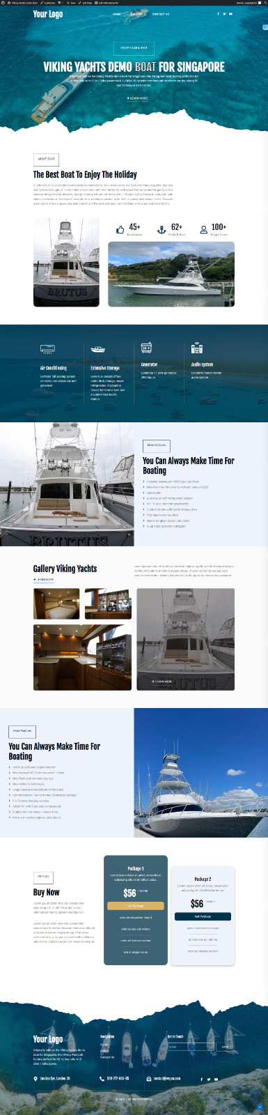 CUSTOM WORDPRESSWEBSITE DESIGN -Professional Modern and Responsive Website