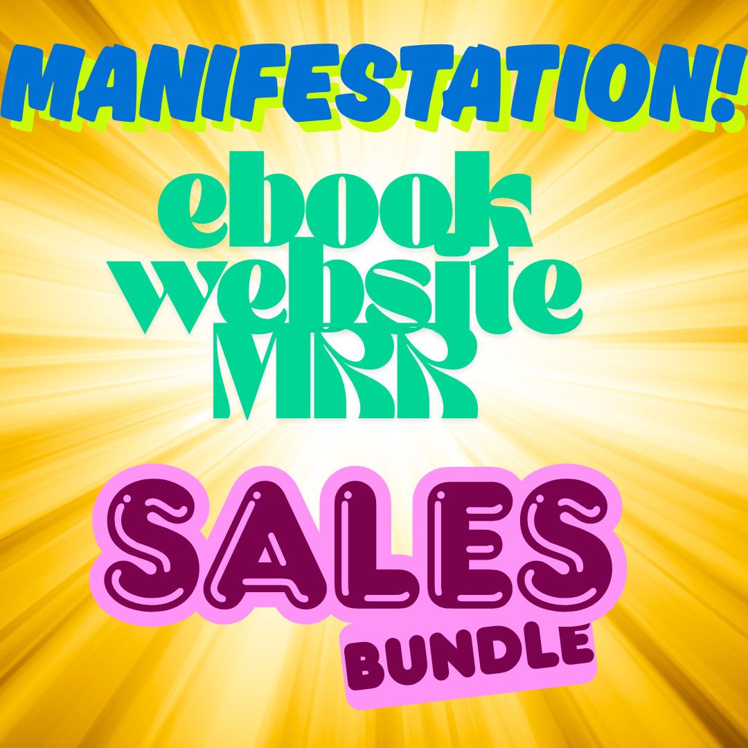 Manifestations , Guides, Website Pages & Courses Bundle w/MRR License