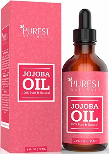 Purest Naturals Jojoba Oil – 2 fl oz. – Makeup Remover – Massage Oil, Etc.