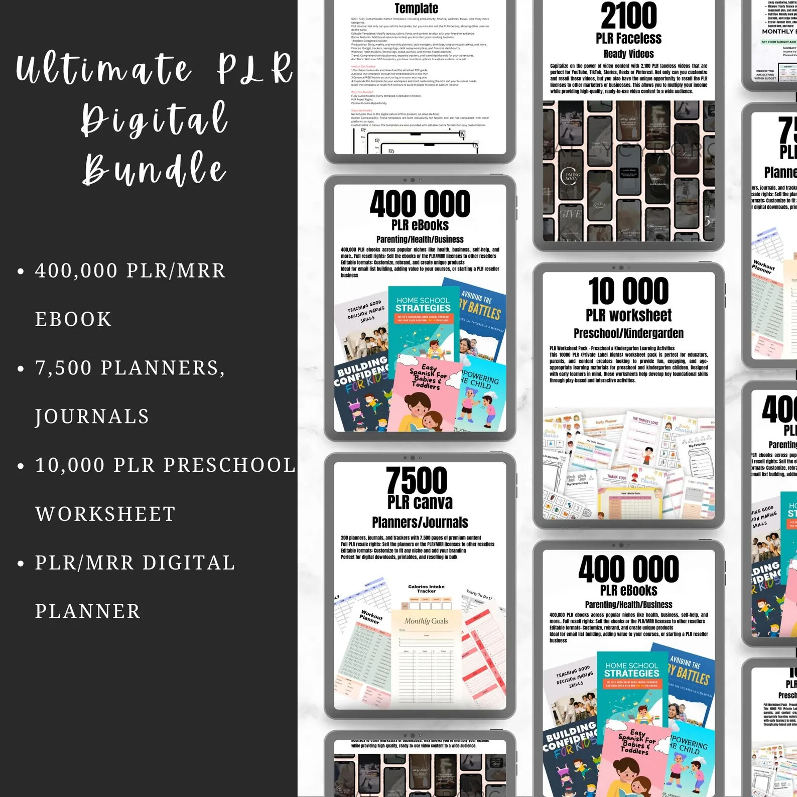 Ultimate PLR Digital Bundle