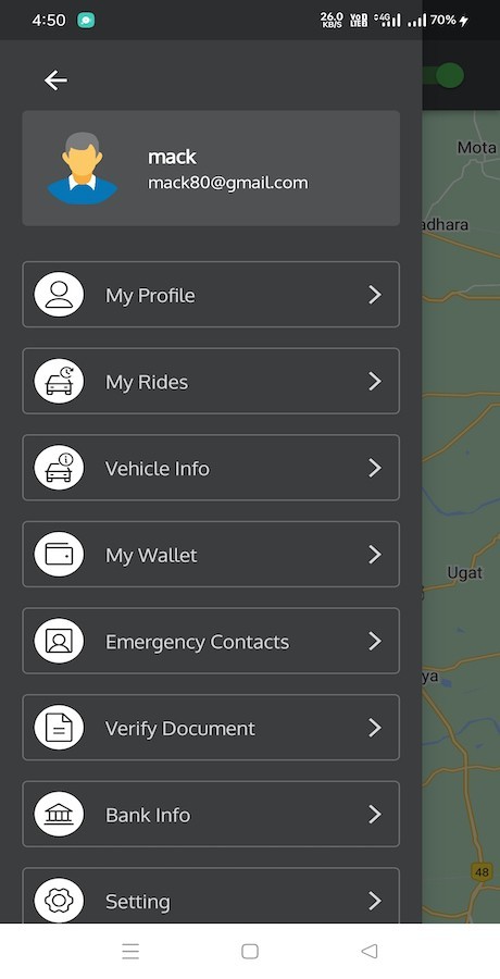Drovia – Flutter Taxi Booking Solution | Rider + Driver App | Laravel Admin Pnel