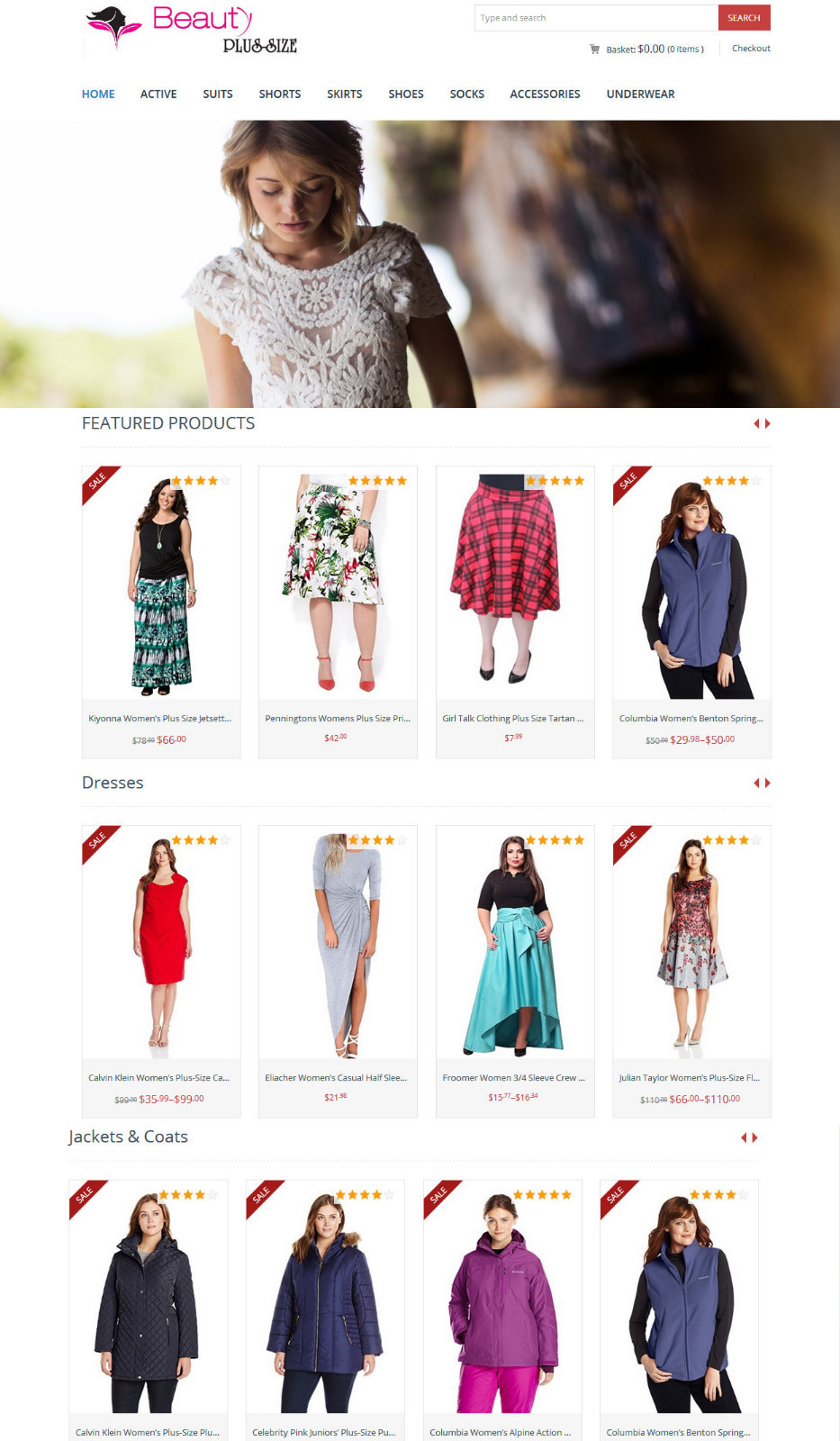 Plus Size Women’s Clothing Store, The Best Amazon Affiliate Website + Free Host