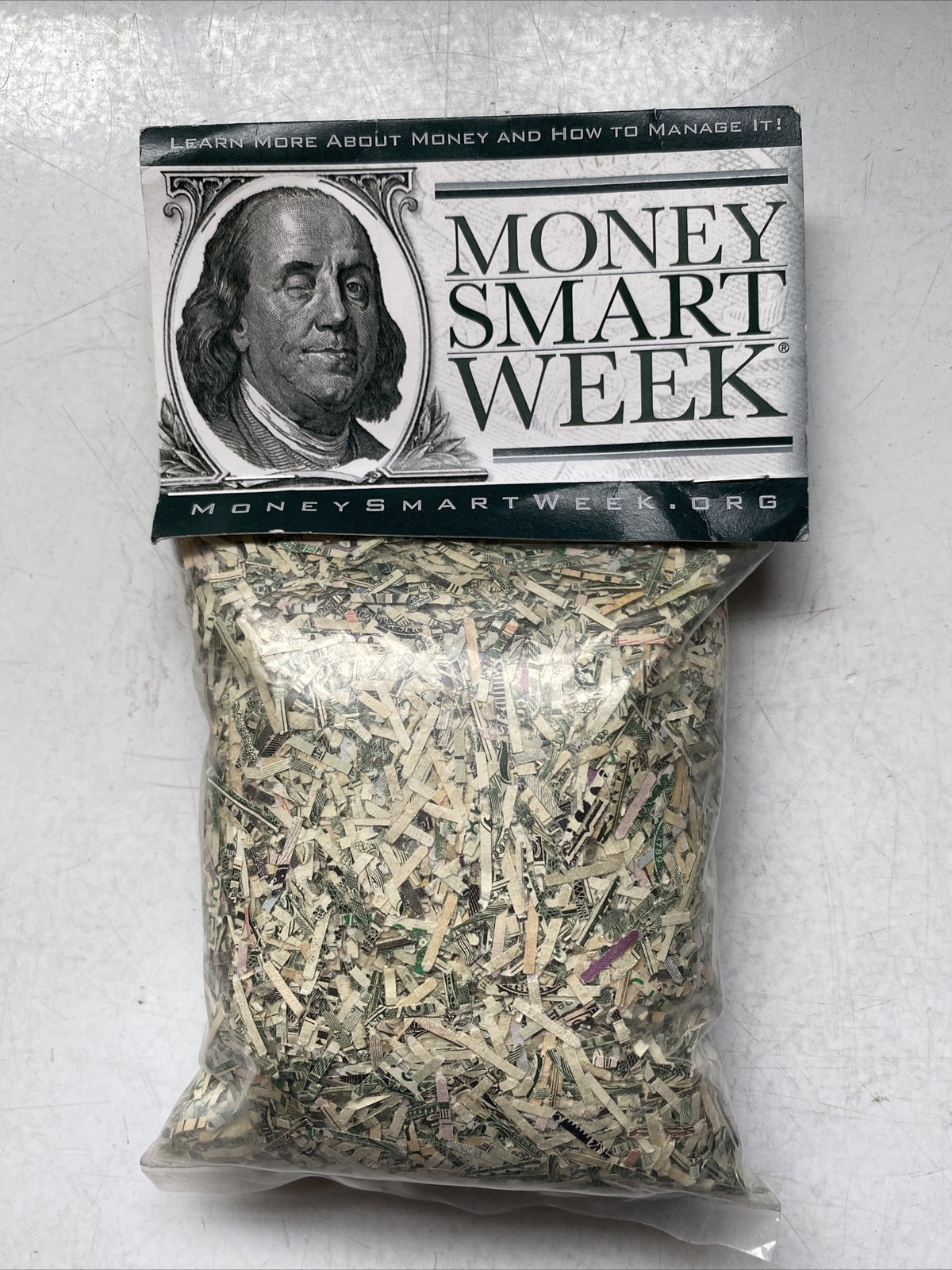 Money Smart Week Shredded Money Package