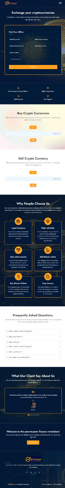 Ultimate Peer to Peer Crypto Exchange Platform for sale