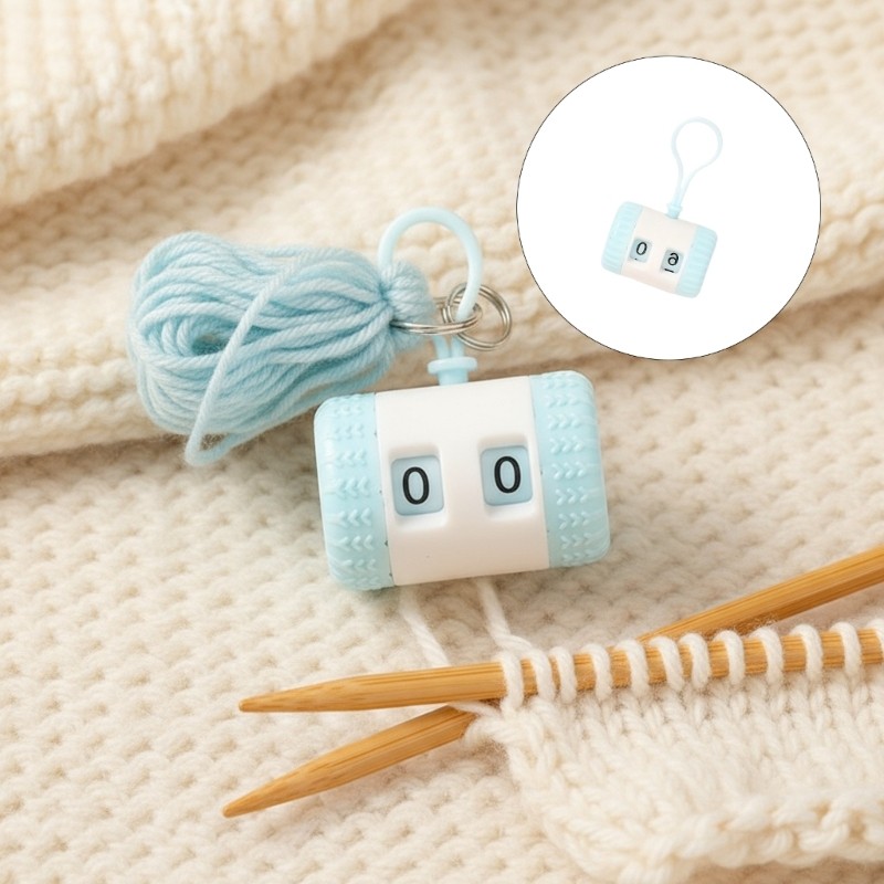 Reusable Crochet Stitching Counter Markers For Sweaters Scarves Blankets