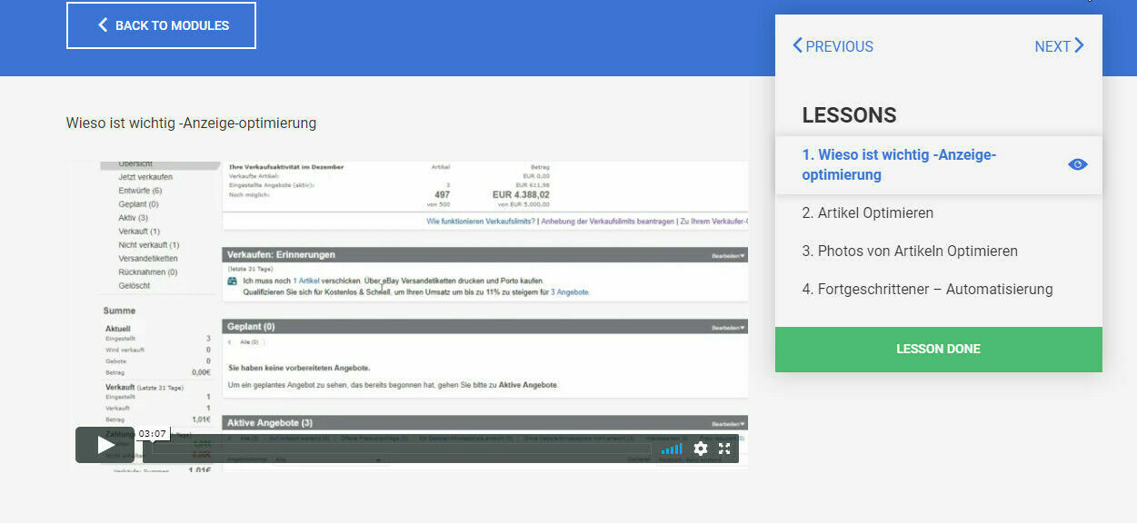 Dropshipping System with EBAY – Make Money Online Financial Free 120 Videos