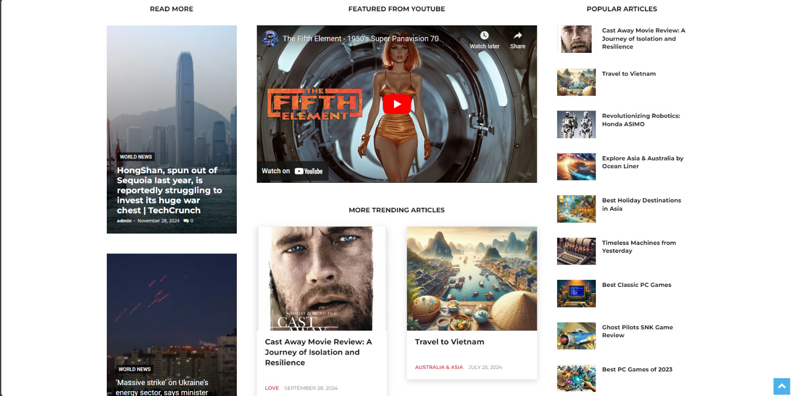 Automated Tech News Website Google AdSense Lightning-Fast Server Hosting