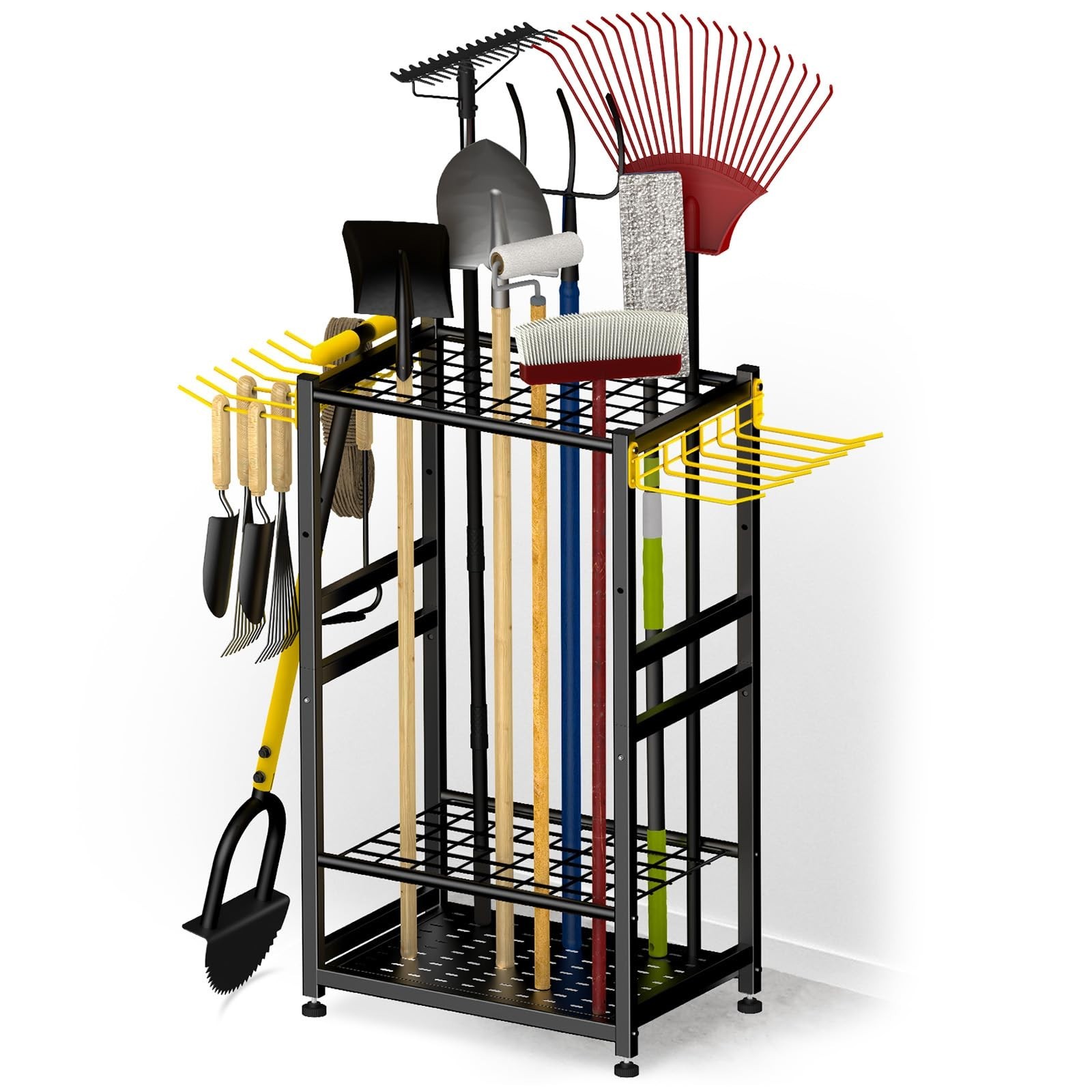 Garden Tool Organizer, Up 48 Long Handle Tool, Garage Storage and Organizatio…