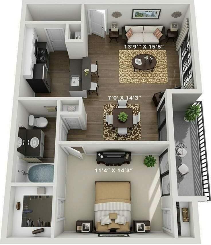Beautiful house pictures, kitchen, bedroom, living room, garden and landscaping