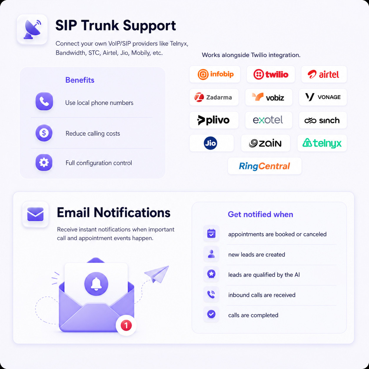 AI calling Agent SaaS Platform | Lead Automation & Appointment Booking System