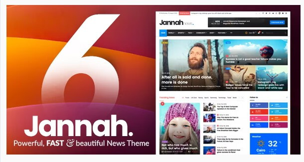 Jannah v5.4.5 – Newspaper Magazine News BuddyPress AMP