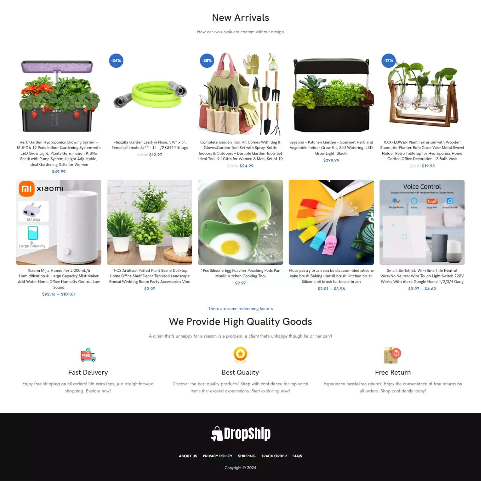Dropshipping Website Store Business Affiliate Free Hosting + Products| Kitchen