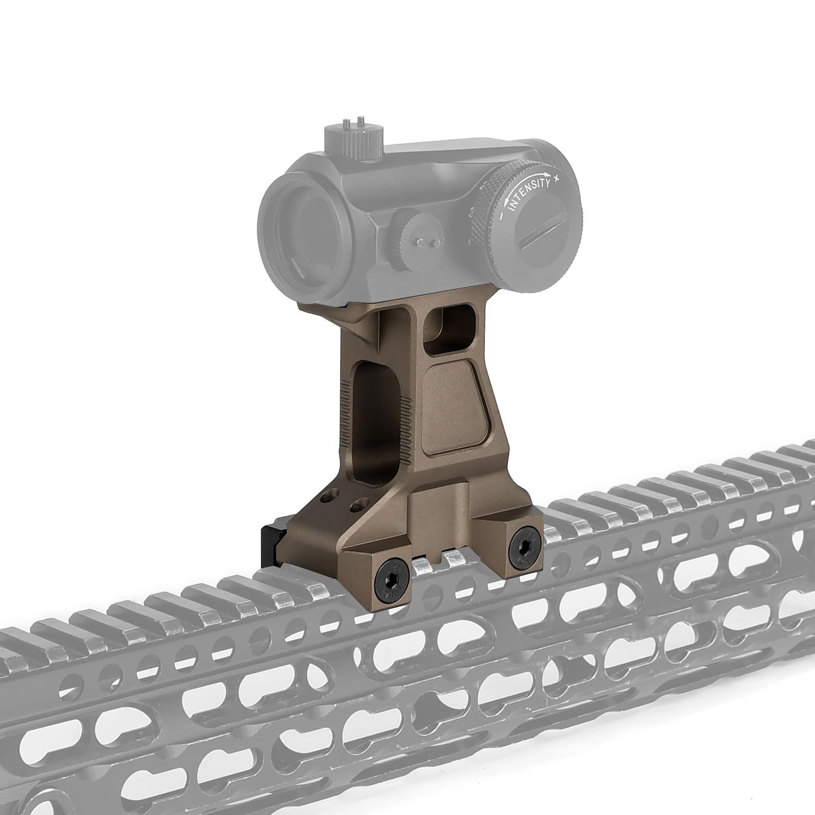 Height Telescope Metal Riser Mount for T1 T2 20mm Picatinny Rail DE