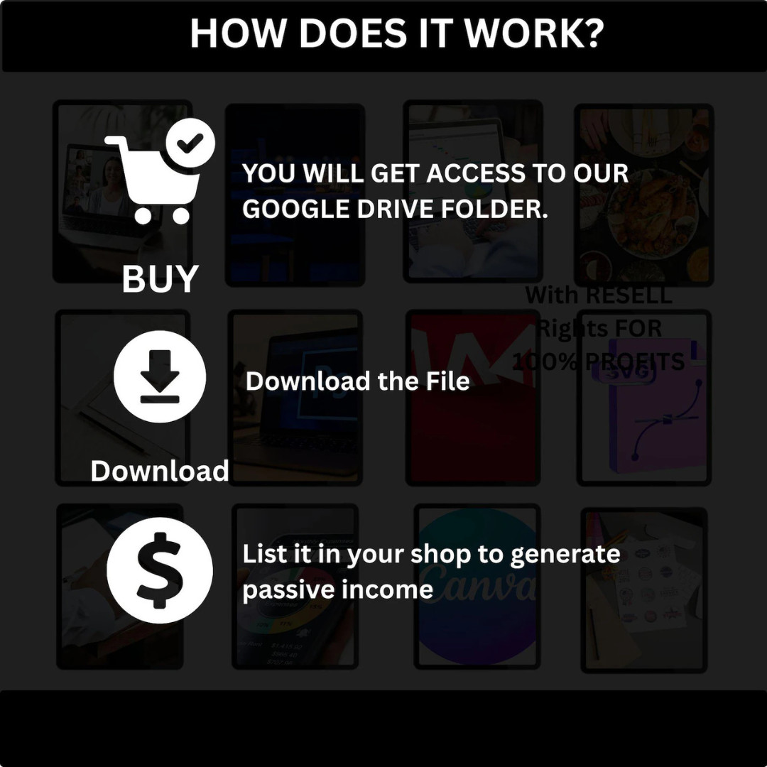 Resellable Digital Bundle: Planners, Ebooks, Reels & 100M+ Assets! ✨
