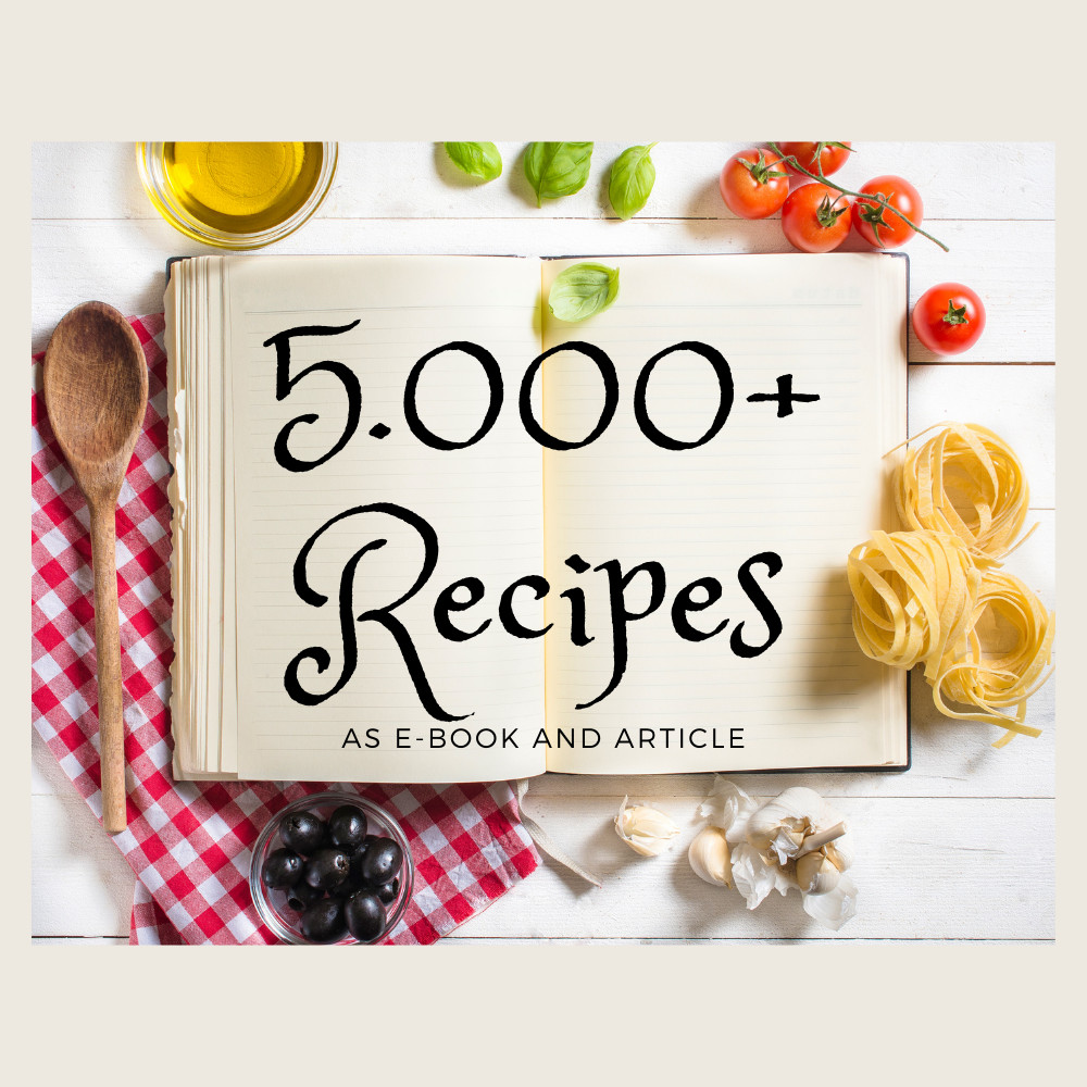 100 PLR eBook’s & Articles on English Recipes