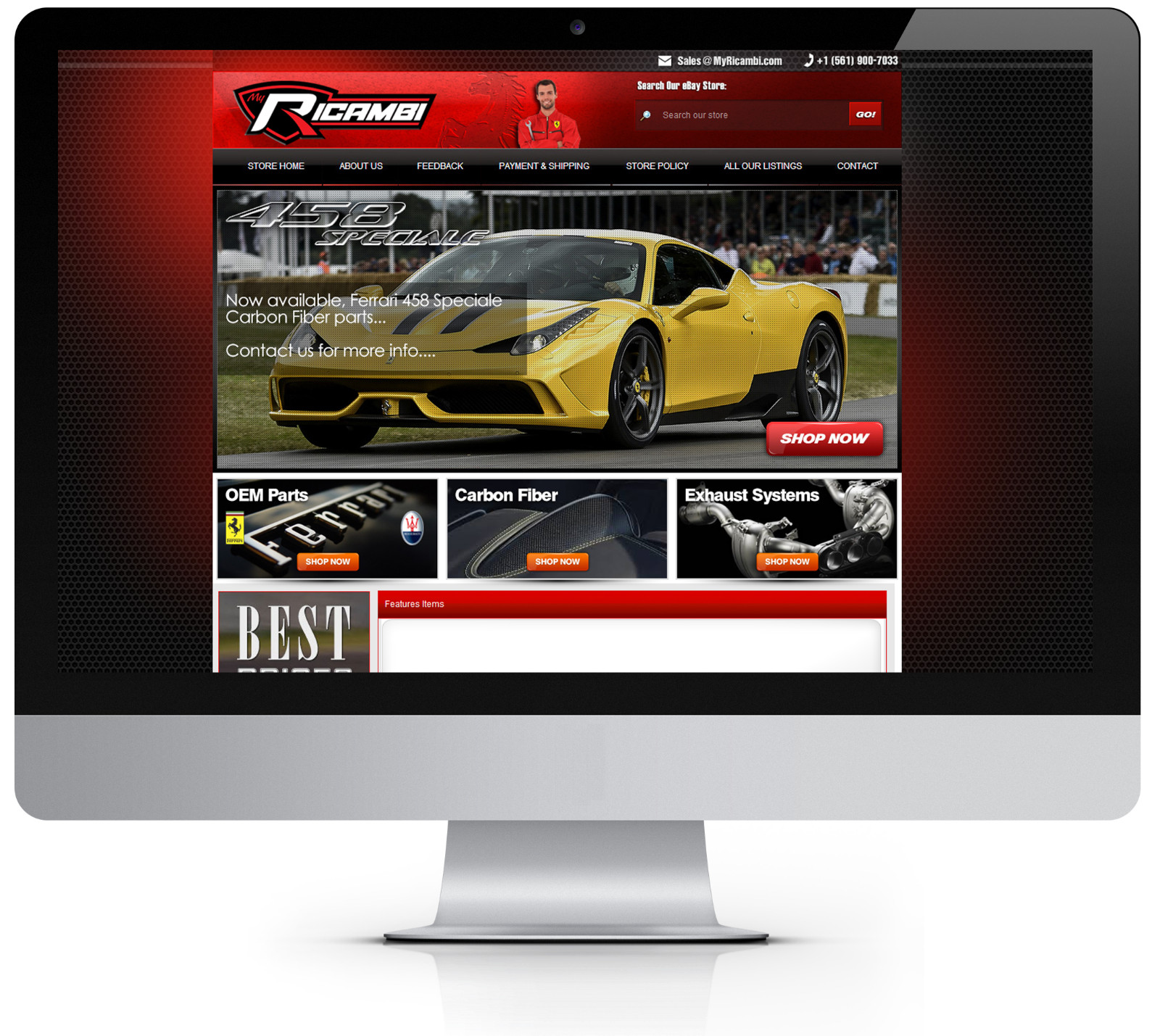 Complete Bespoke eBay Store Shop Design & Installation + Pages 2020 FREE BANNER