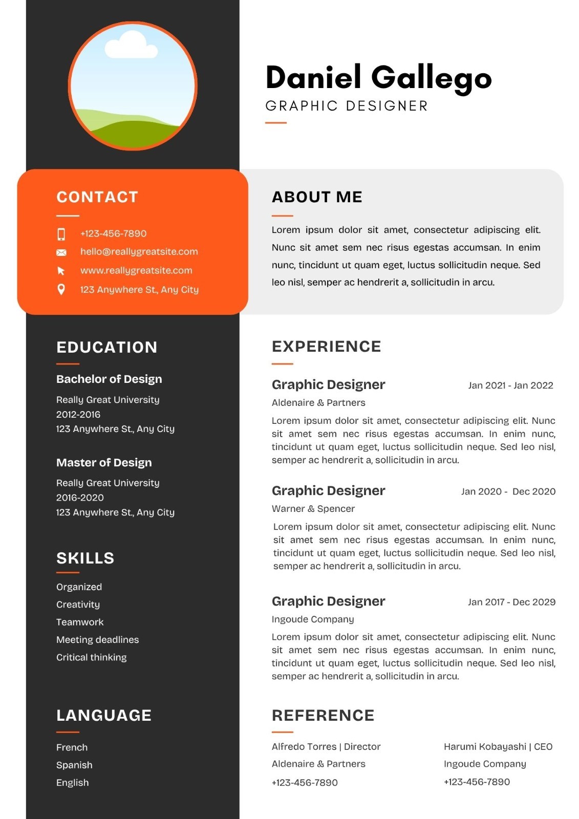 15 Professional & Modern Re Editable CV Templates | Canva Template