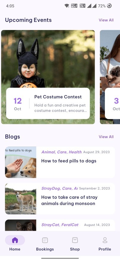 Petora – Flutter Multivendor Pet Care App | Android & iOS | Laravel Admin Panel