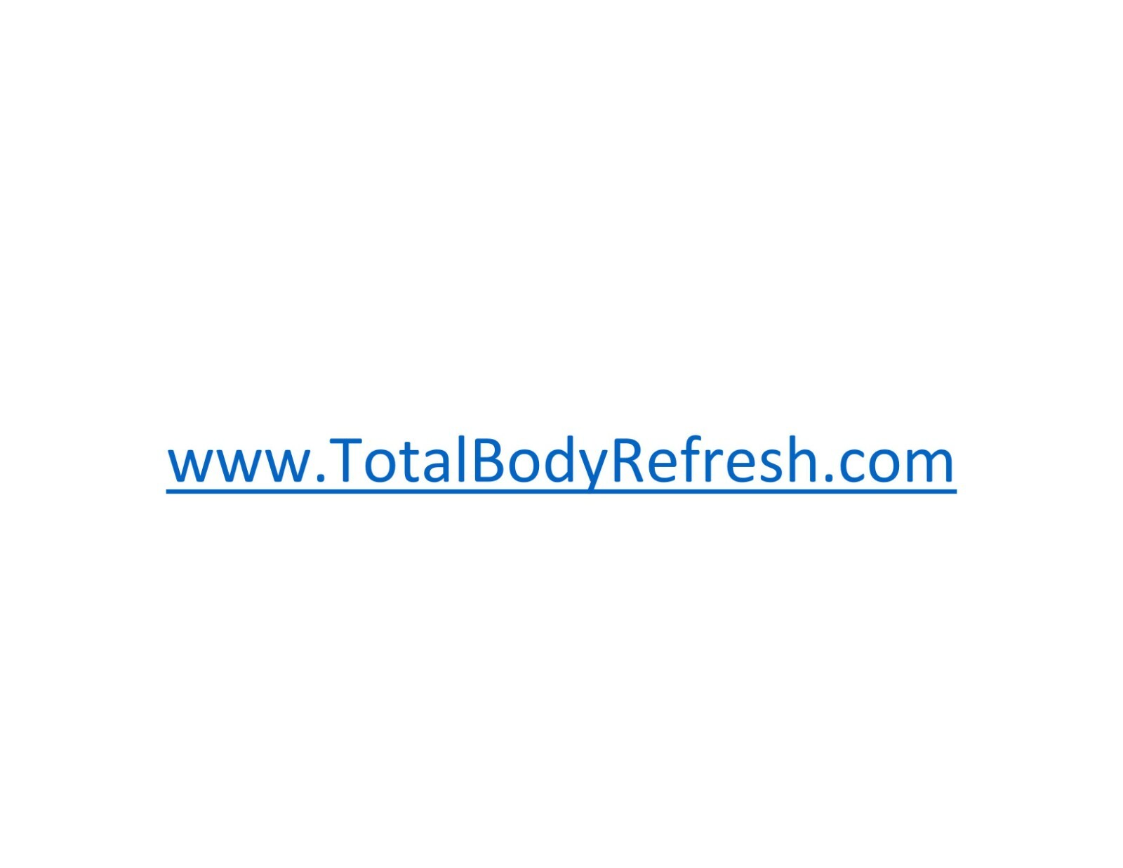 www.TotalBodyRefresh.com Website Premium Domain Name for Sale