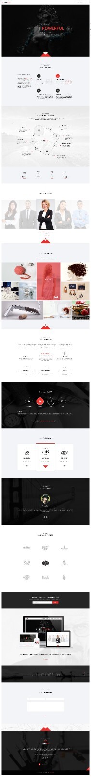 Premium Landing Page Themes Templates UI & More Fully Editable PSD Files