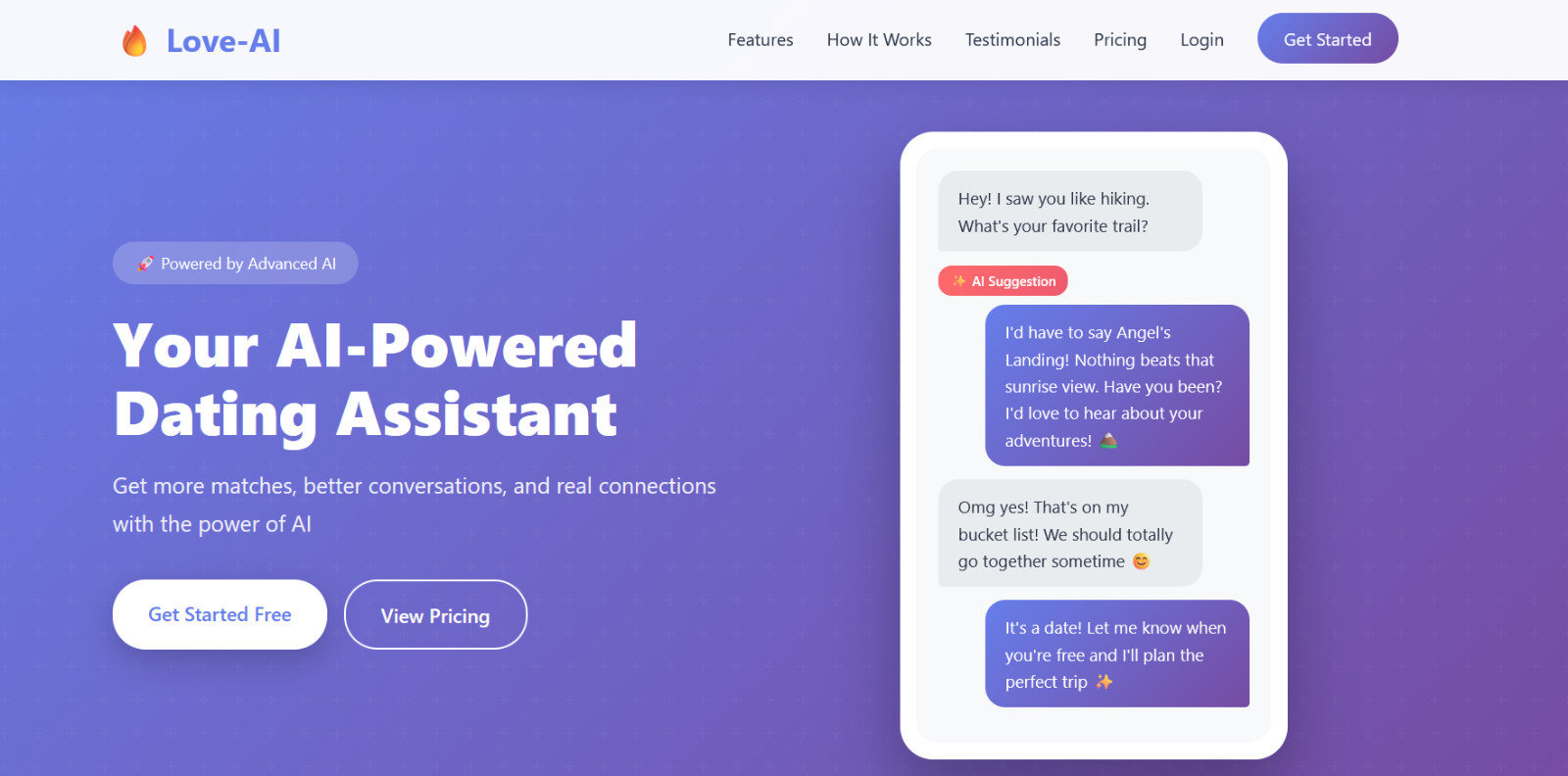 AI Dating Assistant Script (AI Chat + Goal Chat + Texting Assistant