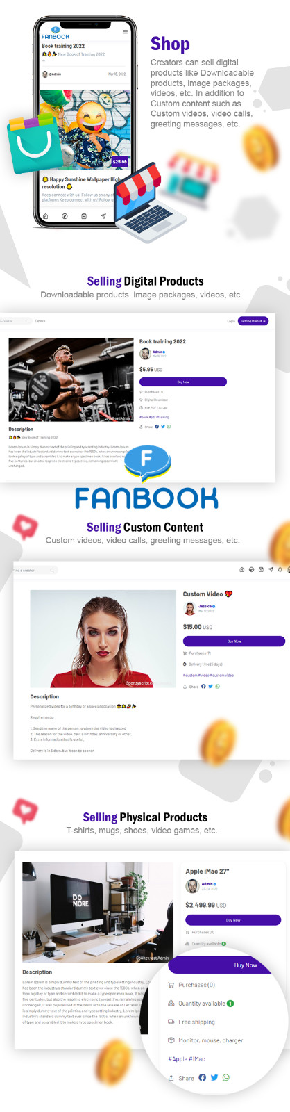 Start your own support creators social platform with our ready-to-go solution.