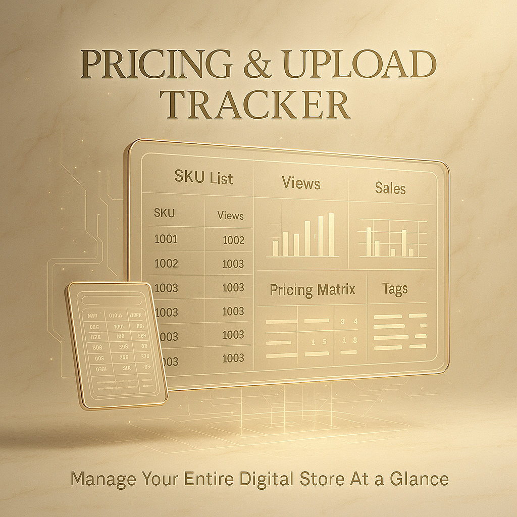 AI DIGITAL PRODUCT FACTORY — PLR & Etsy Store Builder (Create & Sell Fast)