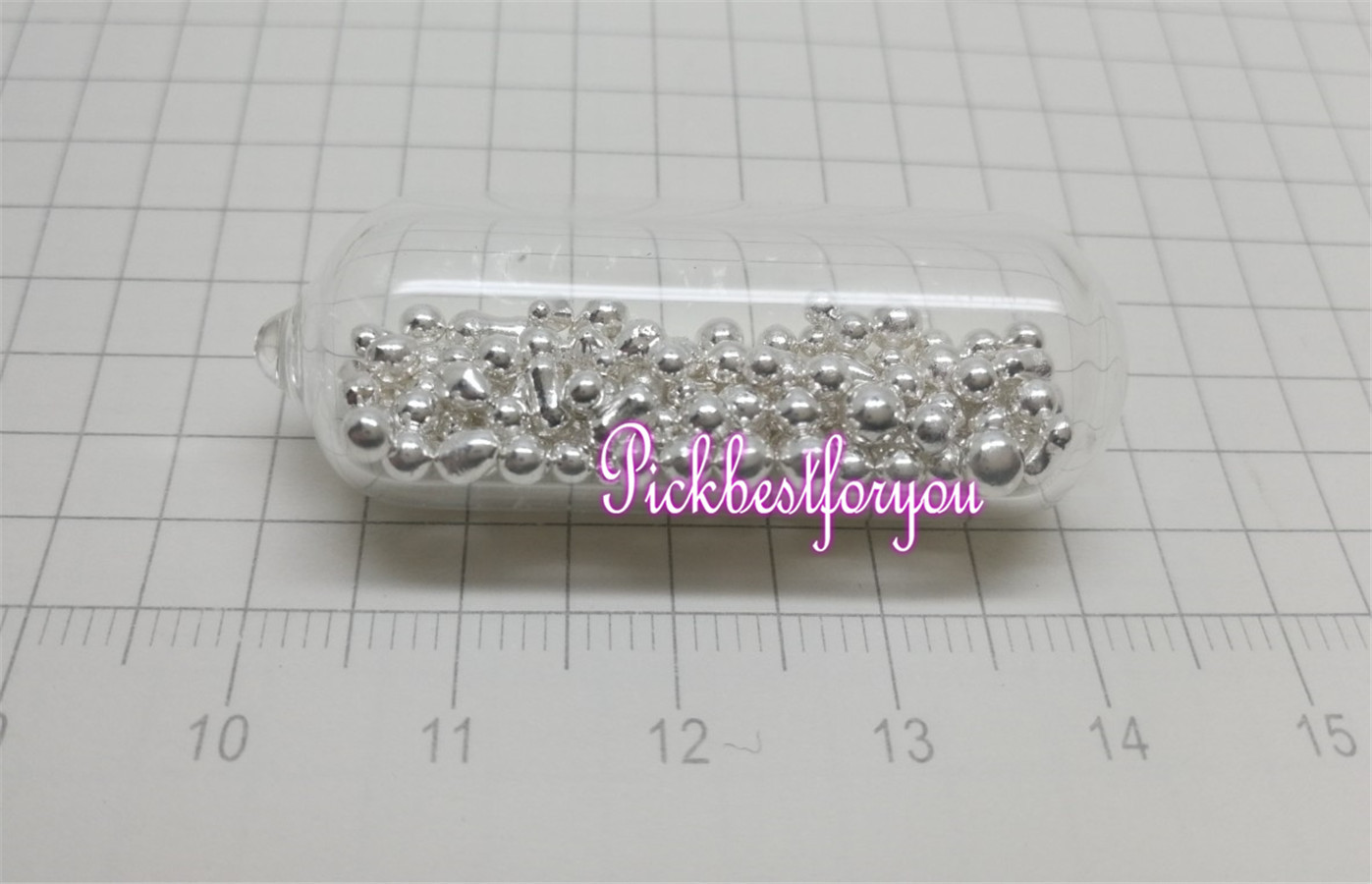 Silver particles Metal 4N Ag≥99.99% pure 5g with argon glass bottle #MW13 QL