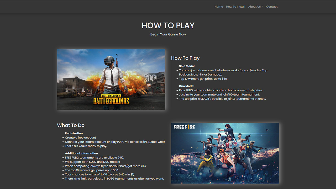 Battleon Esports Tournament Platform | Android App + Website + Admin Panel