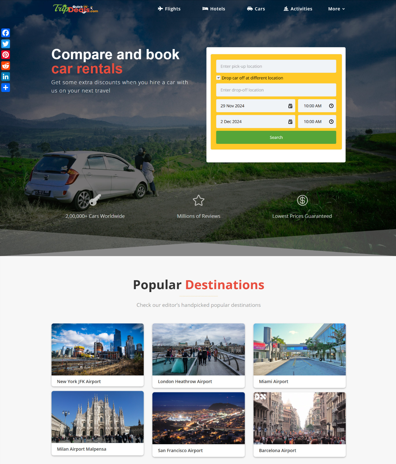 Travel Website for Sale w/ AUTO CONTENT UPDATES – Make $7-90 for each booking