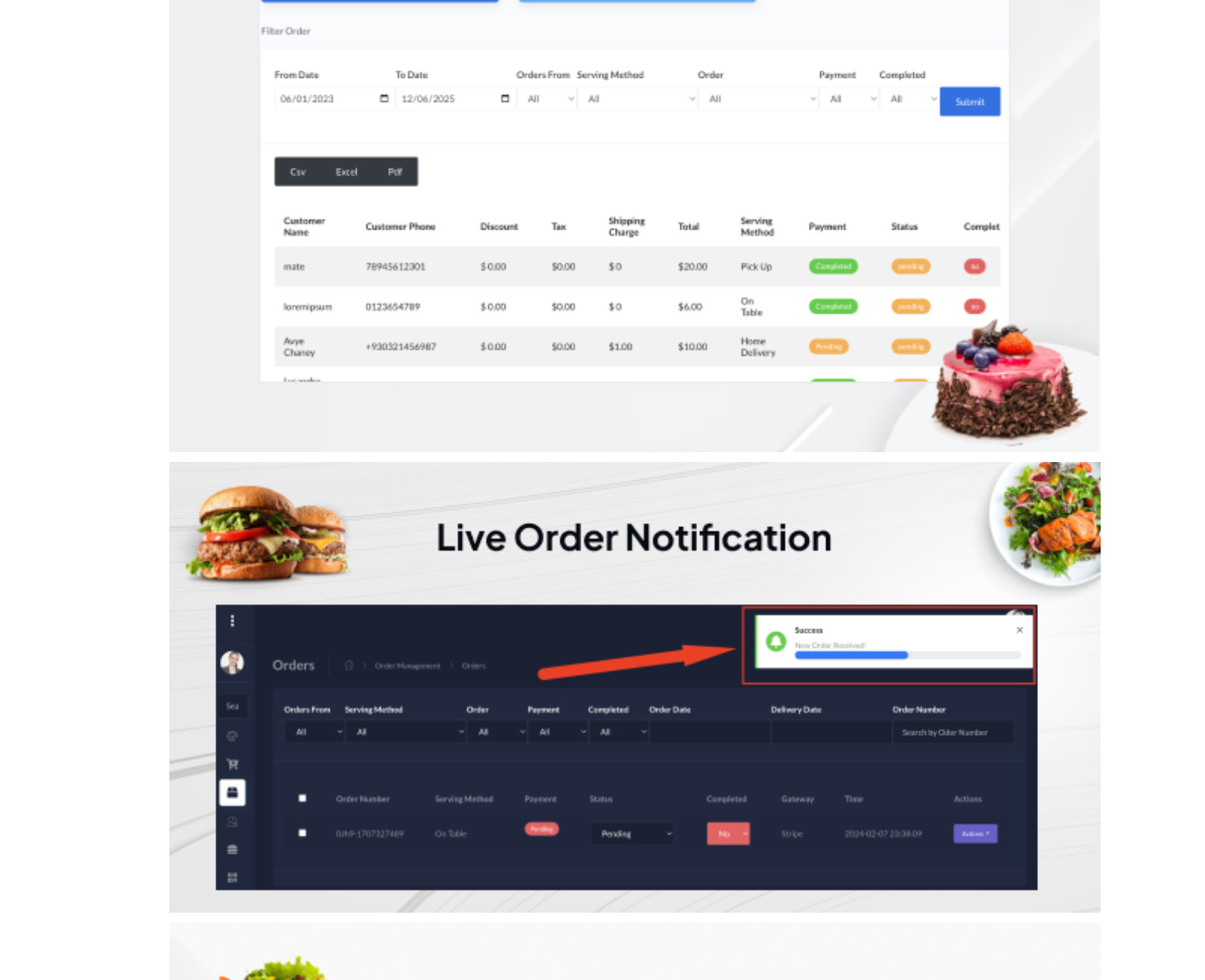 Restaurant Menu, Online Ordering, Website – Done-for-You, Mobile-First | 1 Year