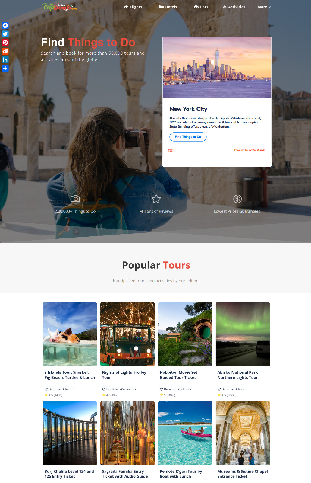 Travel Website for Sale w/ AUTO CONTENT UPDATES – Make $7-90 for each booking