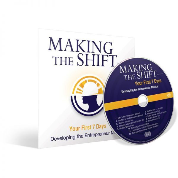 Making the Shift Your 1st 7 Days Developing the Entrepeneur Mindset Darren Ha…